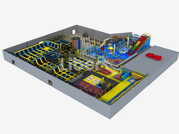 High Quality Trampoline Park Manufacturer